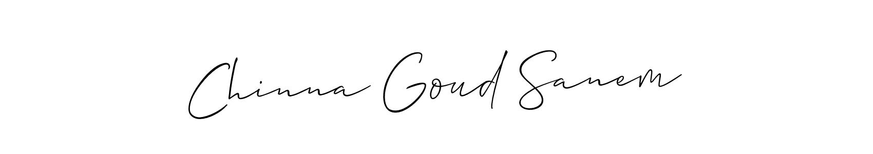 Best and Professional Signature Style for Chinna Goud Sanem. Allison_Script Best Signature Style Collection. Chinna Goud Sanem signature style 2 images and pictures png