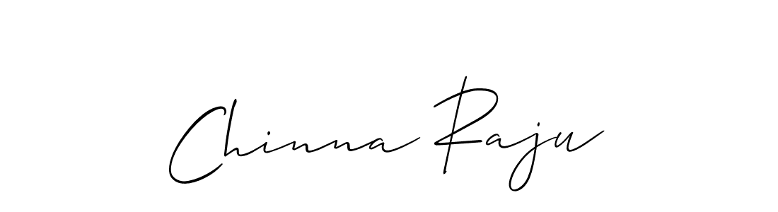 Chinna Raju stylish signature style. Best Handwritten Sign (Allison_Script) for my name. Handwritten Signature Collection Ideas for my name Chinna Raju. Chinna Raju signature style 2 images and pictures png