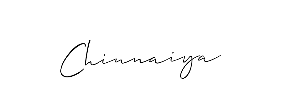 The best way (Allison_Script) to make a short signature is to pick only two or three words in your name. The name Chinnaiya include a total of six letters. For converting this name. Chinnaiya signature style 2 images and pictures png