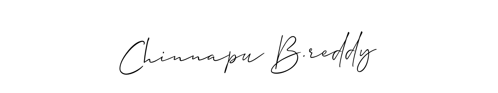 Once you've used our free online signature maker to create your best signature Allison_Script style, it's time to enjoy all of the benefits that Chinnapu B.reddy name signing documents. Chinnapu B.reddy signature style 2 images and pictures png