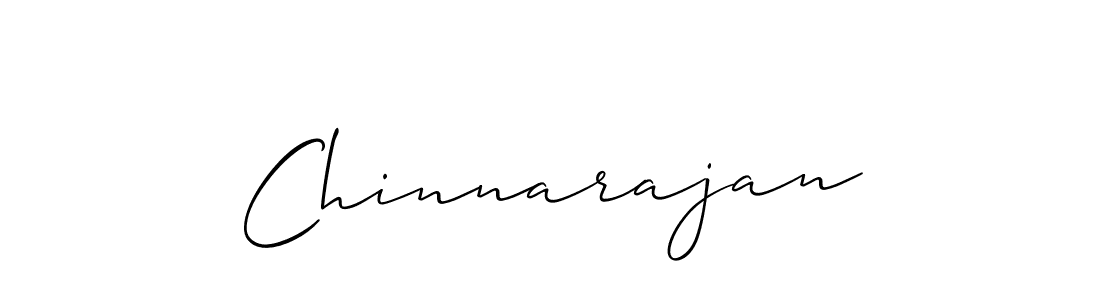 It looks lik you need a new signature style for name Chinnarajan. Design unique handwritten (Allison_Script) signature with our free signature maker in just a few clicks. Chinnarajan signature style 2 images and pictures png