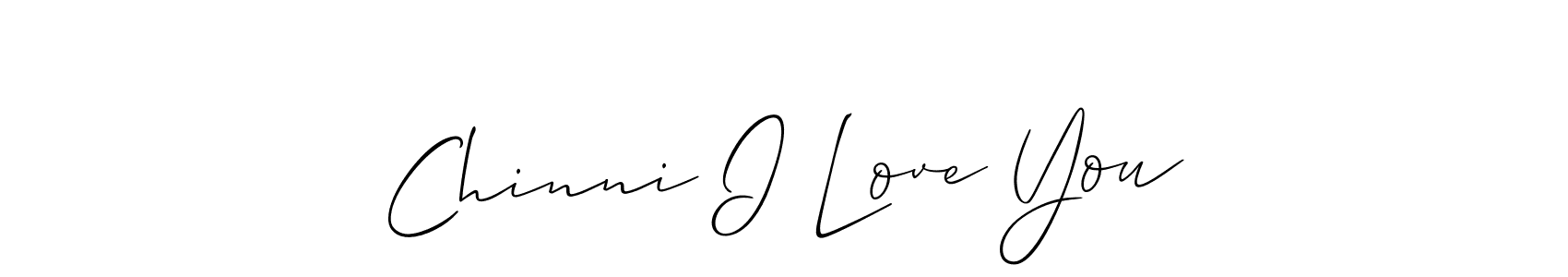 Check out images of Autograph of Chinni I Love You name. Actor Chinni I Love You Signature Style. Allison_Script is a professional sign style online. Chinni I Love You signature style 2 images and pictures png