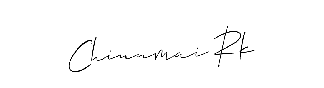 Create a beautiful signature design for name Chinnmai Rk. With this signature (Allison_Script) fonts, you can make a handwritten signature for free. Chinnmai Rk signature style 2 images and pictures png