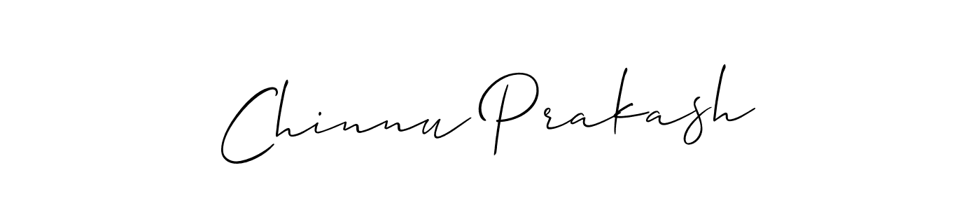 This is the best signature style for the Chinnu Prakash name. Also you like these signature font (Allison_Script). Mix name signature. Chinnu Prakash signature style 2 images and pictures png