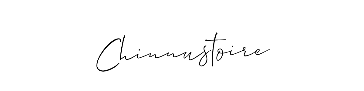 Use a signature maker to create a handwritten signature online. With this signature software, you can design (Allison_Script) your own signature for name Chinnustoire. Chinnustoire signature style 2 images and pictures png