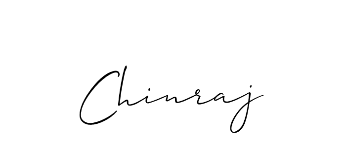 The best way (Allison_Script) to make a short signature is to pick only two or three words in your name. The name Chinraj include a total of six letters. For converting this name. Chinraj signature style 2 images and pictures png