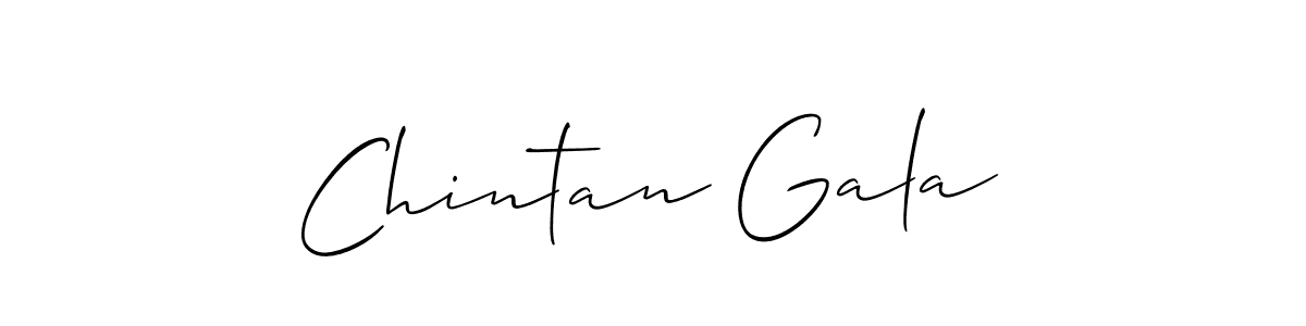 Make a beautiful signature design for name Chintan Gala. Use this online signature maker to create a handwritten signature for free. Chintan Gala signature style 2 images and pictures png