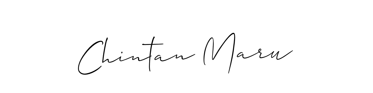 Once you've used our free online signature maker to create your best signature Allison_Script style, it's time to enjoy all of the benefits that Chintan Maru name signing documents. Chintan Maru signature style 2 images and pictures png