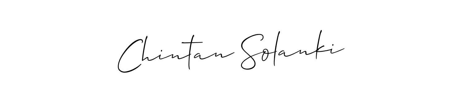 How to Draw Chintan Solanki signature style? Allison_Script is a latest design signature styles for name Chintan Solanki. Chintan Solanki signature style 2 images and pictures png