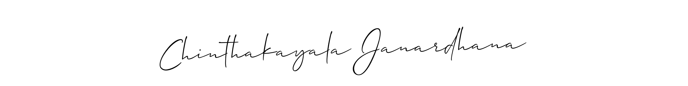 if you are searching for the best signature style for your name Chinthakayala Janardhana. so please give up your signature search. here we have designed multiple signature styles  using Allison_Script. Chinthakayala Janardhana signature style 2 images and pictures png