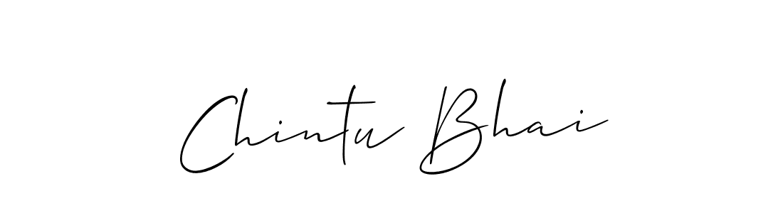 This is the best signature style for the Chintu Bhai name. Also you like these signature font (Allison_Script). Mix name signature. Chintu Bhai signature style 2 images and pictures png