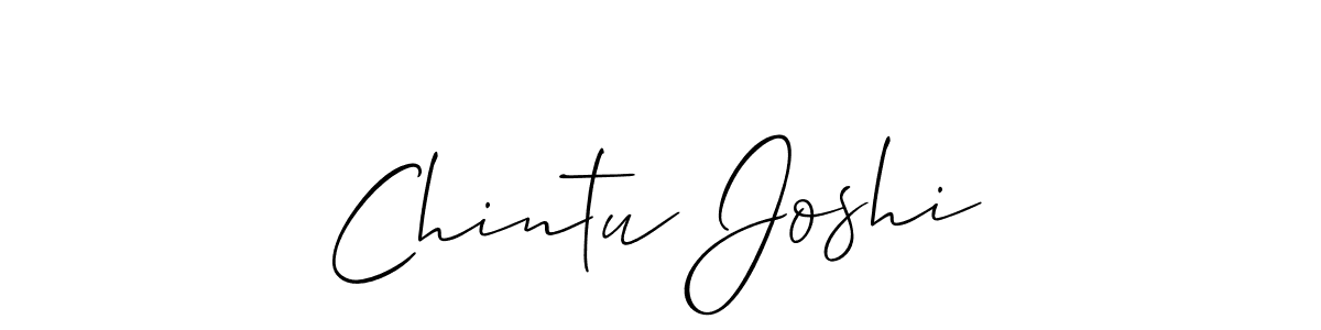 Once you've used our free online signature maker to create your best signature Allison_Script style, it's time to enjoy all of the benefits that Chintu Joshi name signing documents. Chintu Joshi signature style 2 images and pictures png