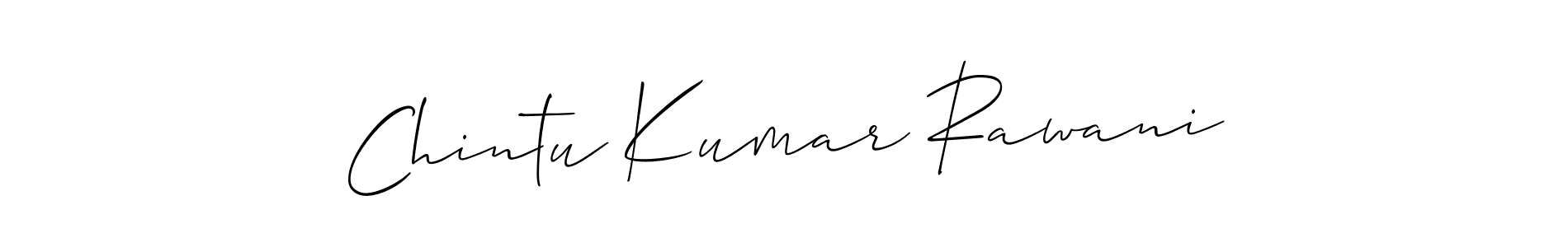 Make a beautiful signature design for name Chintu Kumar Rawani. Use this online signature maker to create a handwritten signature for free. Chintu Kumar Rawani signature style 2 images and pictures png