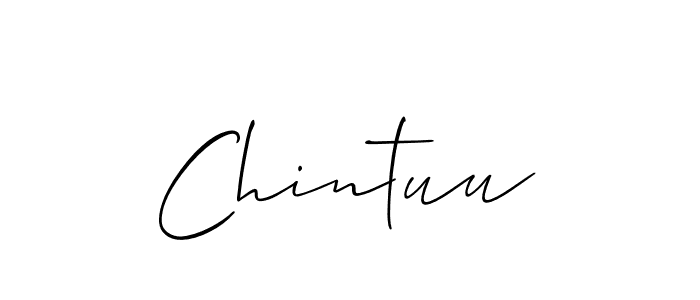 How to Draw Chintuu signature style? Allison_Script is a latest design signature styles for name Chintuu. Chintuu signature style 2 images and pictures png