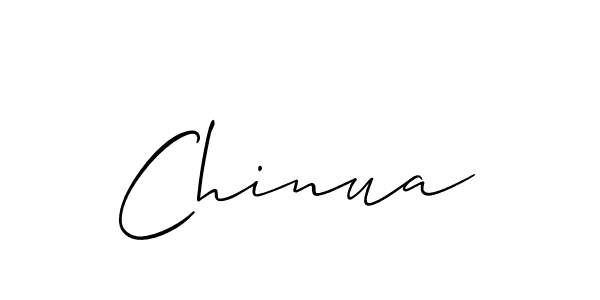 Also we have Chinua name is the best signature style. Create professional handwritten signature collection using Allison_Script autograph style. Chinua signature style 2 images and pictures png