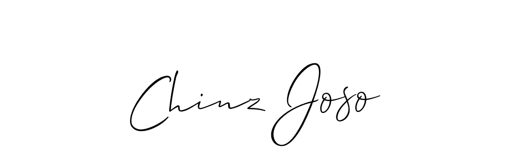 Also we have Chinz Joso name is the best signature style. Create professional handwritten signature collection using Allison_Script autograph style. Chinz Joso signature style 2 images and pictures png
