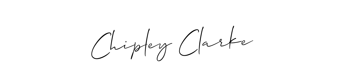 if you are searching for the best signature style for your name Chipley Clarke. so please give up your signature search. here we have designed multiple signature styles  using Allison_Script. Chipley Clarke signature style 2 images and pictures png