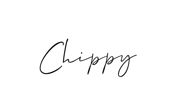 Also we have Chippy name is the best signature style. Create professional handwritten signature collection using Allison_Script autograph style. Chippy signature style 2 images and pictures png