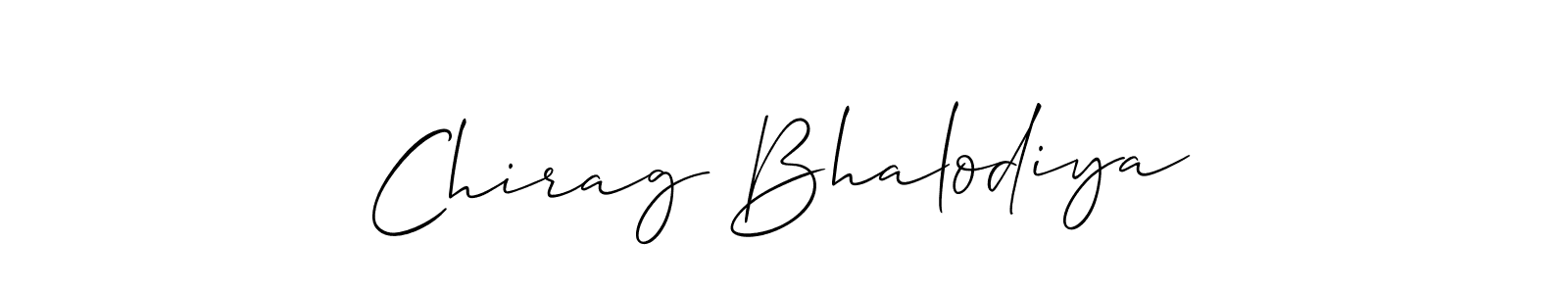 You can use this online signature creator to create a handwritten signature for the name Chirag Bhalodiya. This is the best online autograph maker. Chirag Bhalodiya signature style 2 images and pictures png