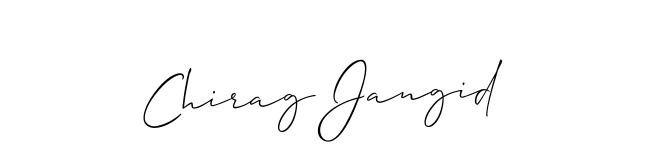 You can use this online signature creator to create a handwritten signature for the name Chirag Jangid. This is the best online autograph maker. Chirag Jangid signature style 2 images and pictures png