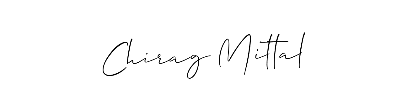 Create a beautiful signature design for name Chirag Mittal. With this signature (Allison_Script) fonts, you can make a handwritten signature for free. Chirag Mittal signature style 2 images and pictures png