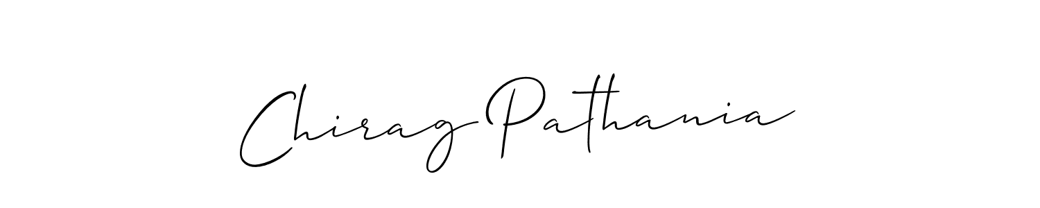 You should practise on your own different ways (Allison_Script) to write your name (Chirag Pathania) in signature. don't let someone else do it for you. Chirag Pathania signature style 2 images and pictures png