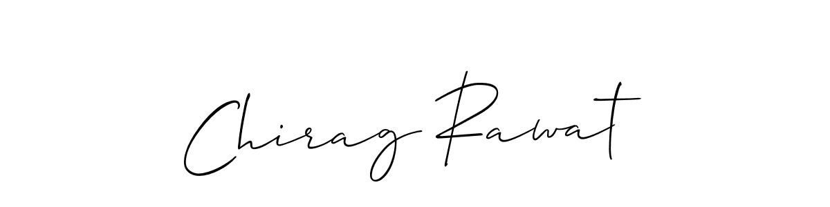 Also You can easily find your signature by using the search form. We will create Chirag Rawat name handwritten signature images for you free of cost using Allison_Script sign style. Chirag Rawat signature style 2 images and pictures png