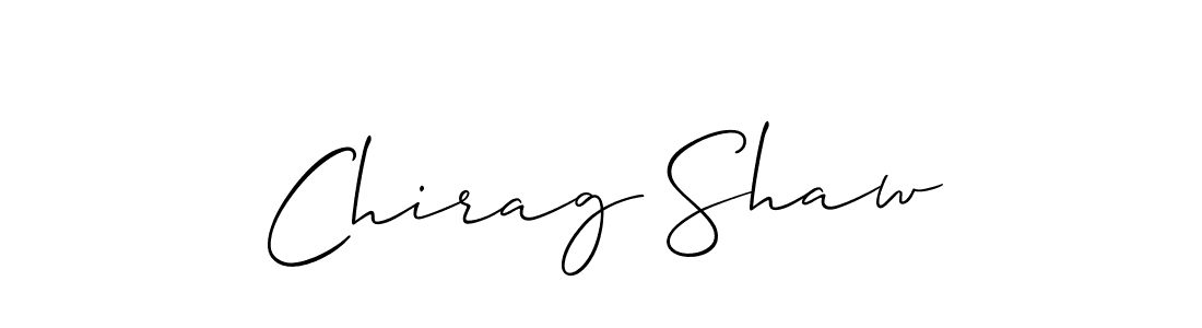 Once you've used our free online signature maker to create your best signature Allison_Script style, it's time to enjoy all of the benefits that Chirag Shaw name signing documents. Chirag Shaw signature style 2 images and pictures png