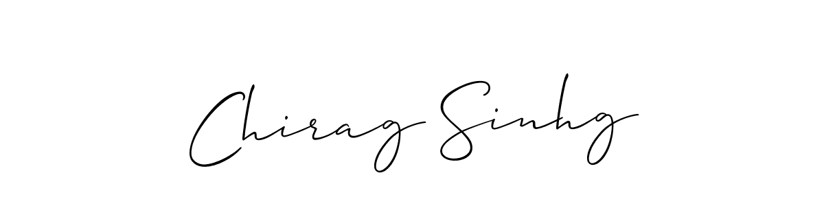Once you've used our free online signature maker to create your best signature Allison_Script style, it's time to enjoy all of the benefits that Chirag Sinhg name signing documents. Chirag Sinhg signature style 2 images and pictures png