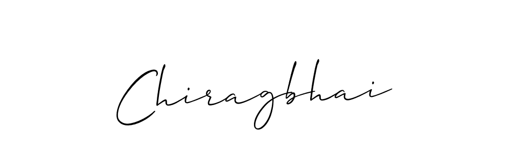 Also we have Chiragbhai name is the best signature style. Create professional handwritten signature collection using Allison_Script autograph style. Chiragbhai signature style 2 images and pictures png