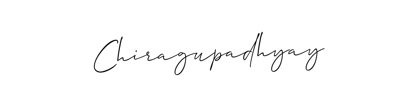 How to Draw Chiragupadhyay signature style? Allison_Script is a latest design signature styles for name Chiragupadhyay. Chiragupadhyay signature style 2 images and pictures png