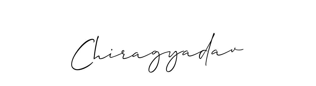 Make a beautiful signature design for name Chiragyadav. Use this online signature maker to create a handwritten signature for free. Chiragyadav signature style 2 images and pictures png