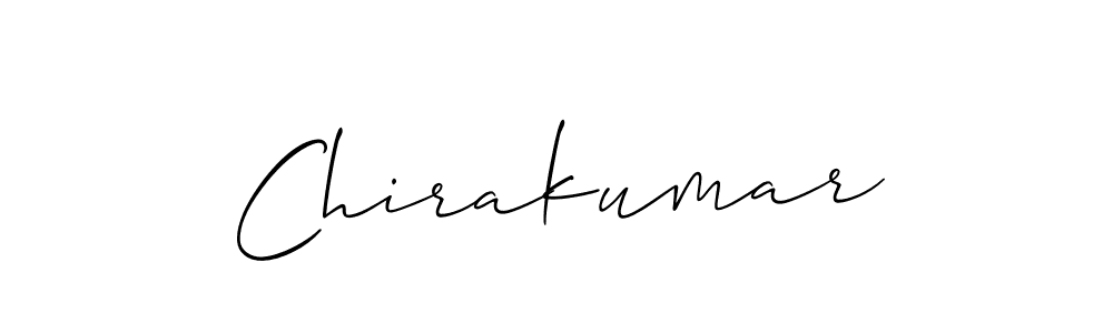 Allison_Script is a professional signature style that is perfect for those who want to add a touch of class to their signature. It is also a great choice for those who want to make their signature more unique. Get Chirakumar name to fancy signature for free. Chirakumar signature style 2 images and pictures png