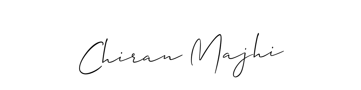 Use a signature maker to create a handwritten signature online. With this signature software, you can design (Allison_Script) your own signature for name Chiran Majhi. Chiran Majhi signature style 2 images and pictures png