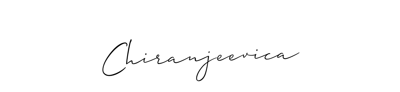 How to Draw Chiranjeevica signature style? Allison_Script is a latest design signature styles for name Chiranjeevica. Chiranjeevica signature style 2 images and pictures png