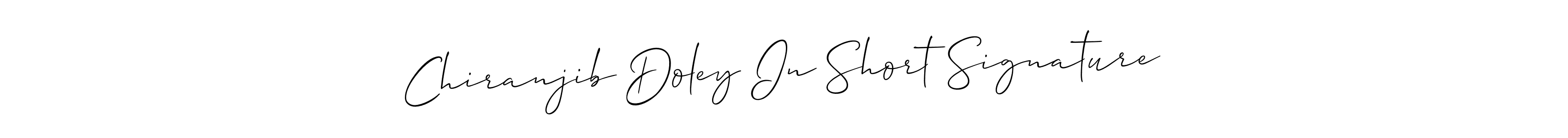 This is the best signature style for the Chiranjib Doley In Short Signature name. Also you like these signature font (Allison_Script). Mix name signature. Chiranjib Doley In Short Signature signature style 2 images and pictures png