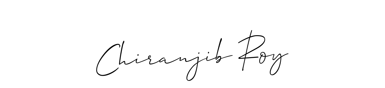 It looks lik you need a new signature style for name Chiranjib Roy. Design unique handwritten (Allison_Script) signature with our free signature maker in just a few clicks. Chiranjib Roy signature style 2 images and pictures png