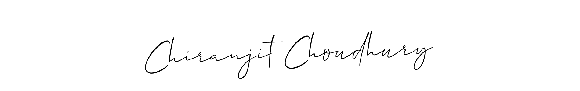 Also You can easily find your signature by using the search form. We will create Chiranjit Choudhury name handwritten signature images for you free of cost using Allison_Script sign style. Chiranjit Choudhury signature style 2 images and pictures png