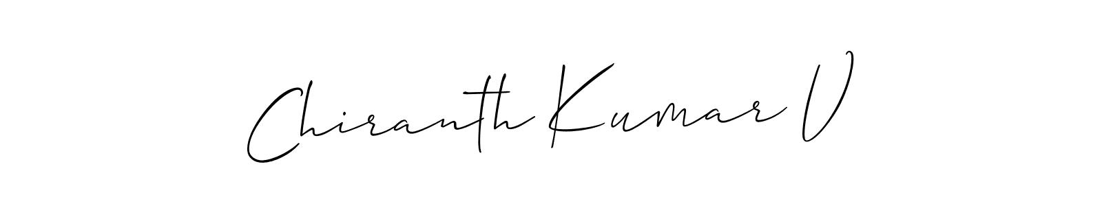 Check out images of Autograph of Chiranth Kumar V name. Actor Chiranth Kumar V Signature Style. Allison_Script is a professional sign style online. Chiranth Kumar V signature style 2 images and pictures png
