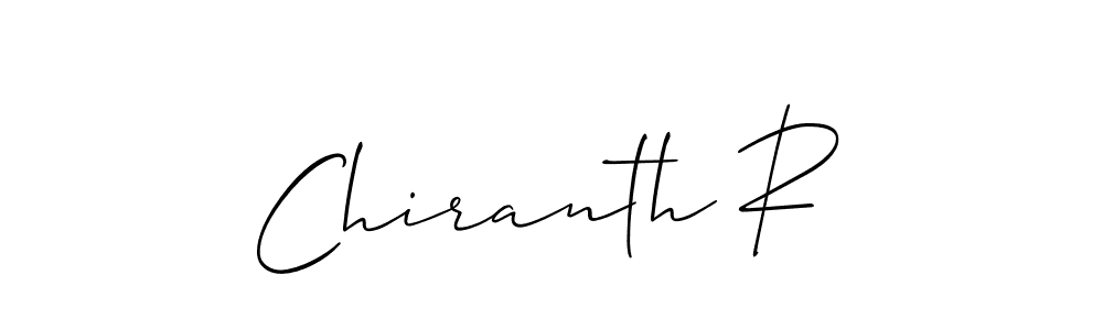 Here are the top 10 professional signature styles for the name Chiranth R. These are the best autograph styles you can use for your name. Chiranth R signature style 2 images and pictures png