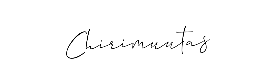 if you are searching for the best signature style for your name Chirimuutas. so please give up your signature search. here we have designed multiple signature styles  using Allison_Script. Chirimuutas signature style 2 images and pictures png