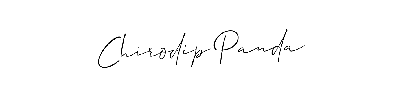 Here are the top 10 professional signature styles for the name Chirodip Panda. These are the best autograph styles you can use for your name. Chirodip Panda signature style 2 images and pictures png