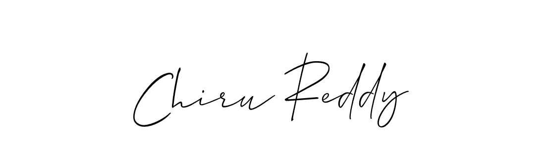 Similarly Allison_Script is the best handwritten signature design. Signature creator online .You can use it as an online autograph creator for name Chiru Reddy. Chiru Reddy signature style 2 images and pictures png