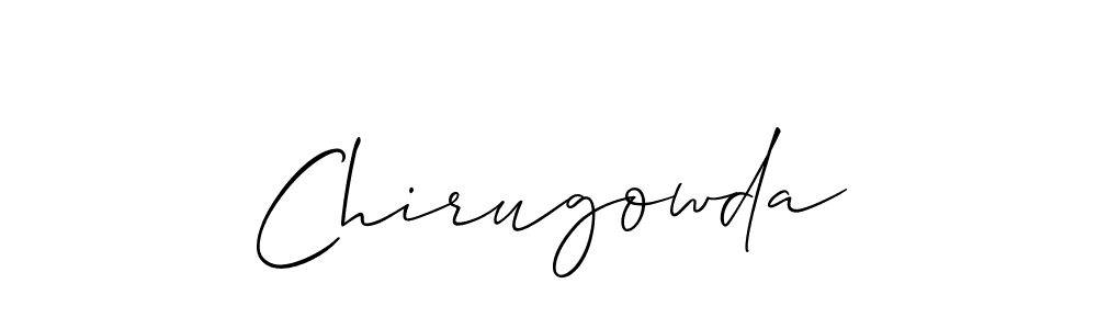 Once you've used our free online signature maker to create your best signature Allison_Script style, it's time to enjoy all of the benefits that Chirugowda name signing documents. Chirugowda signature style 2 images and pictures png