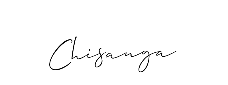 Make a beautiful signature design for name Chisanga. Use this online signature maker to create a handwritten signature for free. Chisanga signature style 2 images and pictures png