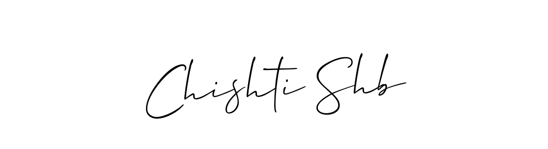 You can use this online signature creator to create a handwritten signature for the name Chishti Shb. This is the best online autograph maker. Chishti Shb signature style 2 images and pictures png
