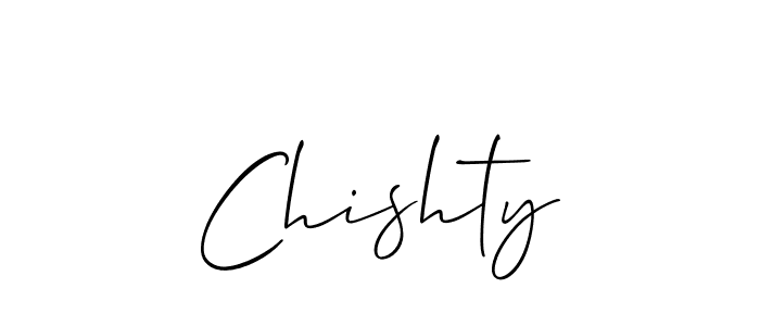 Here are the top 10 professional signature styles for the name Chishty. These are the best autograph styles you can use for your name. Chishty signature style 2 images and pictures png