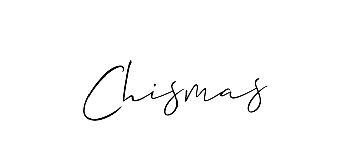 Chismas stylish signature style. Best Handwritten Sign (Allison_Script) for my name. Handwritten Signature Collection Ideas for my name Chismas. Chismas signature style 2 images and pictures png