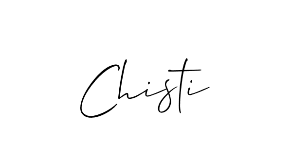 Make a short Chisti signature style. Manage your documents anywhere anytime using Allison_Script. Create and add eSignatures, submit forms, share and send files easily. Chisti signature style 2 images and pictures png