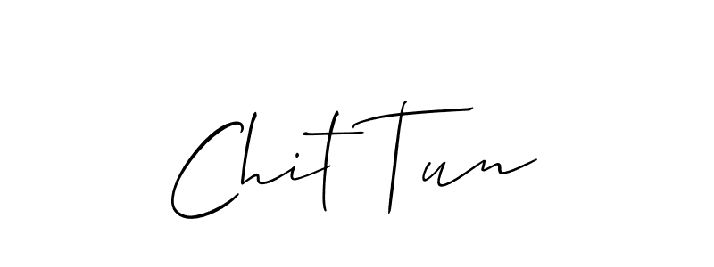 See photos of Chit Tun official signature by Spectra . Check more albums & portfolios. Read reviews & check more about Allison_Script font. Chit Tun signature style 2 images and pictures png